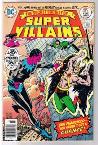 SECRET SOCIETY OF SUPER VILLAINS #5, VF+, Darkseid, 1976