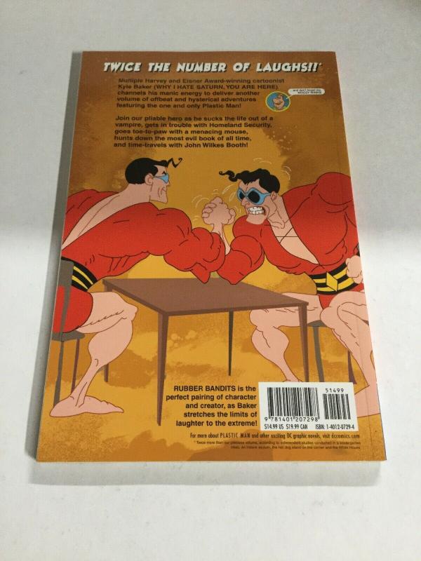 Plastic Man Vol 2 Rubber Bandits Nm Near Mint DC Comics Sc Tpb