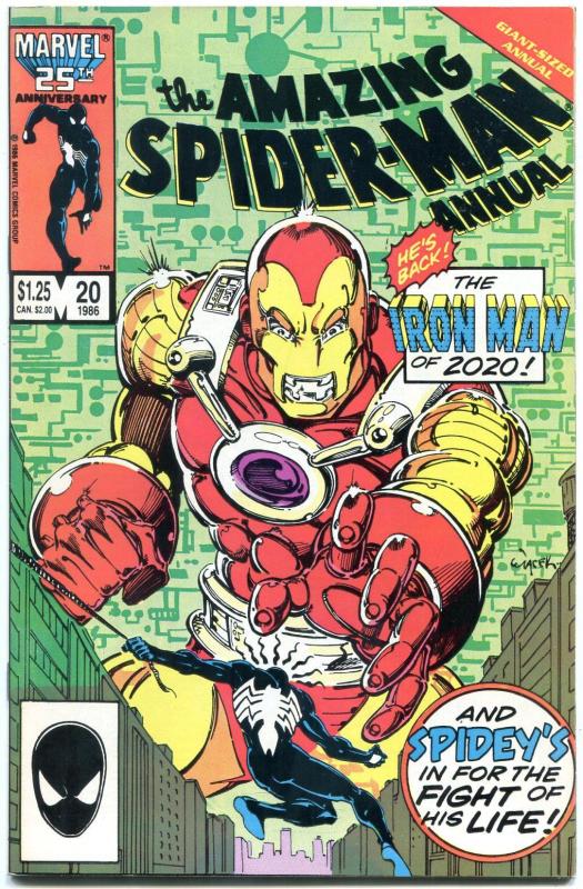 AMAZING SPIDER-MAN ANNUAL #20 1986-MARVEL VF/NM