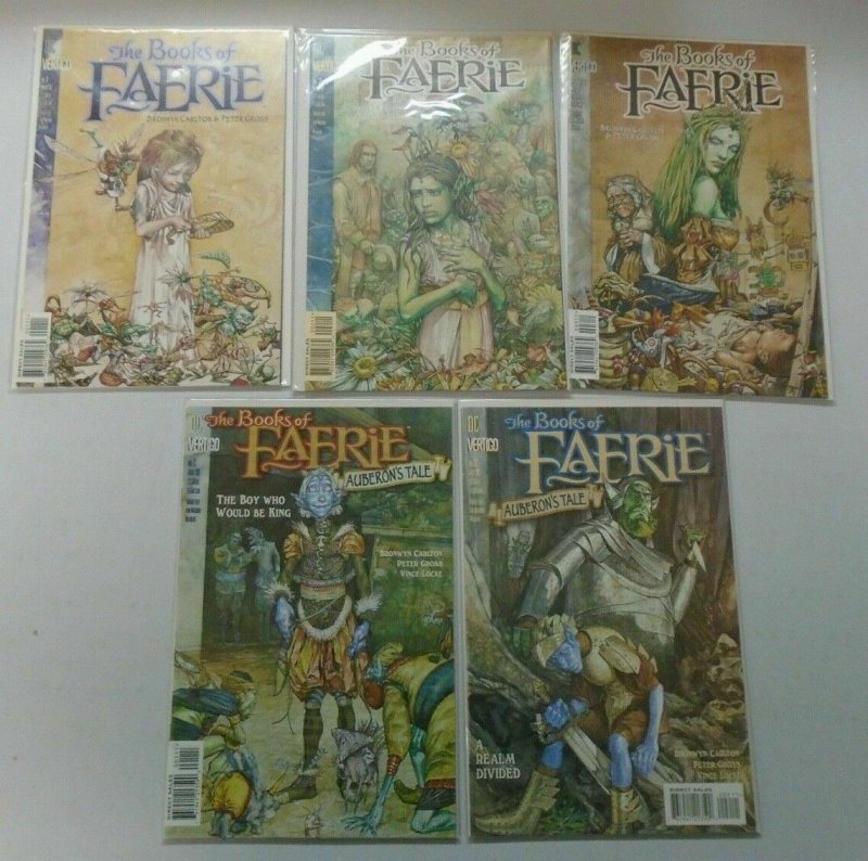 Books of Faerie 10 Different Books 8.0 VF (1997-99)