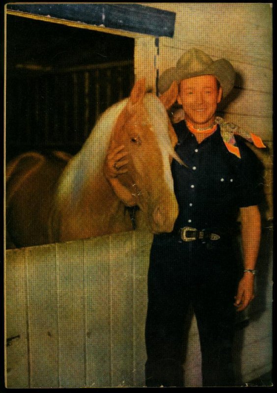 Roy Rogers Comics #12 1948- Dell Western Photo cover FN-
