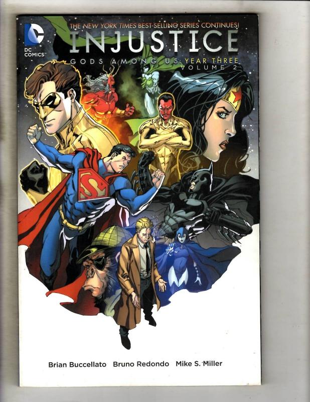 Injustice Gods Among Us Year THREE Vol 2 DC Comics TPB Graphic Novel Comic J340 