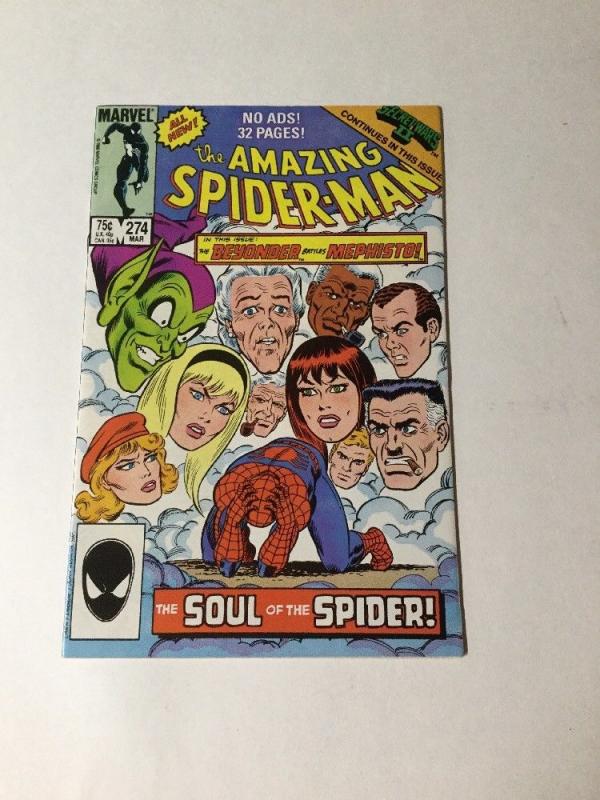 Amazing Spider-man 274 Vf Very Fine