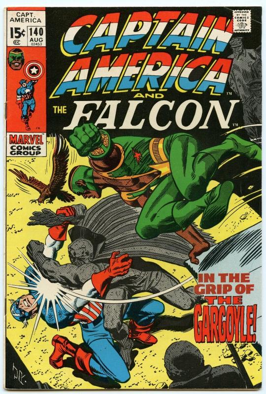 Captain America 140 Aug 1971 FI+ (6.5)