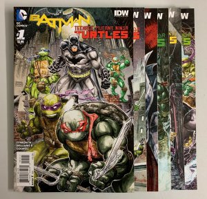 Batman Teenage Mutant Ninja Turtles #1-6 (DC 2015) James Tynion IV (9.0+)