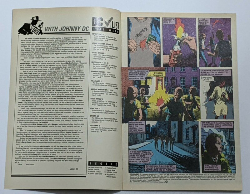 Hellblazer #6 (Jun 1988, DC) F/VF 7.0