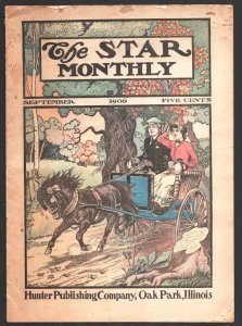 Star Monthly 9/1905-Horse & buggy cover -Pulp fiction-unique & bizarre vintag...