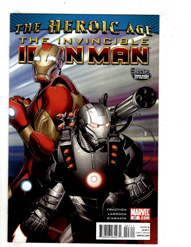 Invincible Iron Man #27 (2010) OF12