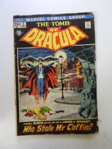 Tomb of Dracula #2 (1972) GD- condition see description
