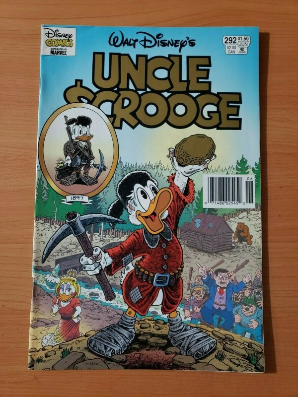 Walt Disney's Uncle Scrooge #292 ~ NEAR MINT NM ~ (1995, Marvel / Disney)