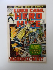 Hero for Hire #2  (1972) VG+ condition moisture damage