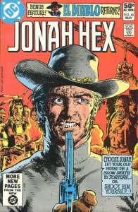 Jonah Hex #48 (Newsstand) VG ; DC | low grade comic May 1981 El Diablo Returns