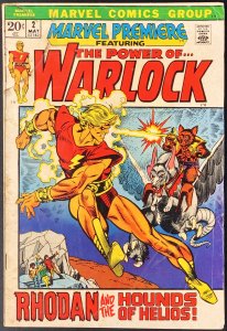 Marvel Premiere #2 (1972) G+