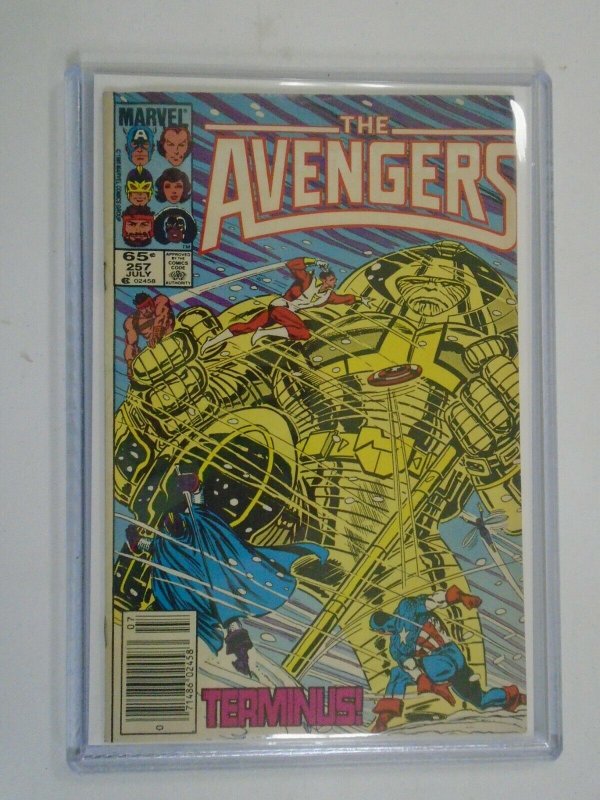 Avengers #257 Newsstand edition 4.0 VG (1985 1st Series)