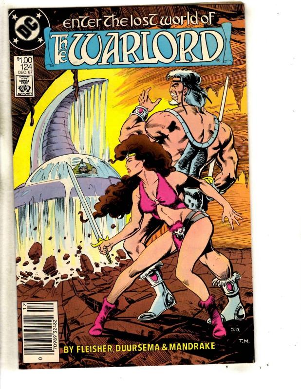 Lot Of 6 Warlord DC Comic Books # 67 74 80 82 124 + Annual 1 Mike Grell JG6