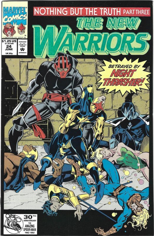 The New Warriors #21  through 25 (1992)