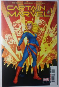 Captain Marvel #1 (9.2, 2019) 1ST APP OF RIPLEY RYAN