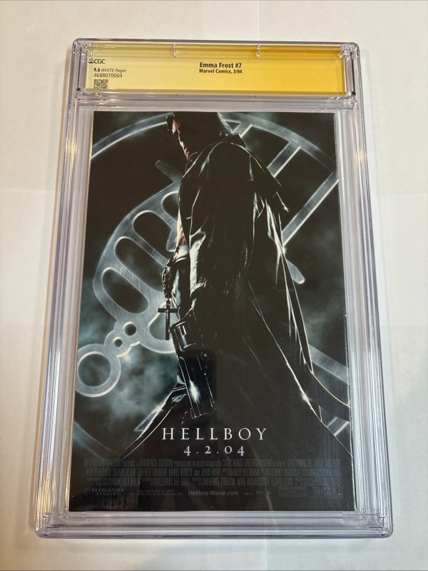 Emma Frost (2004) # 7 (CGC 9.6 SS) Signed Greg Horn * Marvel Comics