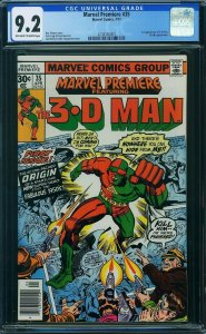MARVEL PREMIERE #35, CGC 9.2 NM-