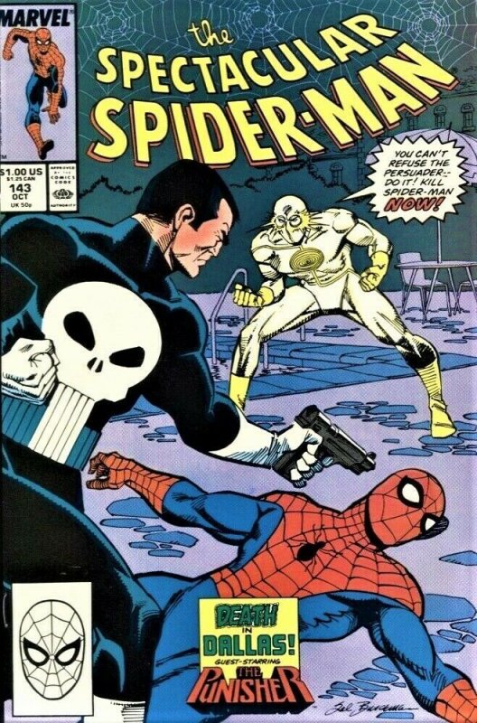 Spectacular Spider-Man 1976 1st Series #143 The Punisher  Mint