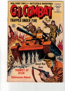 G.I. Combat #41 (1956) Under Fire! Affordable-Grade VG+ Boca CERT 1st S.Age Wow!