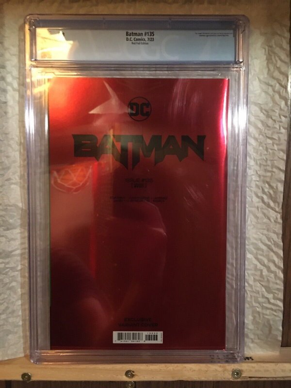 Batman #135/900 Big Time Collectibles Red Beyond Foil Variant CGC 9.8 NM+/M