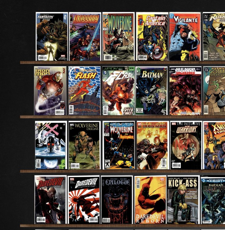 Huge Lot 150+ Comics with Daredevil, Batman, Detective Comics & More!