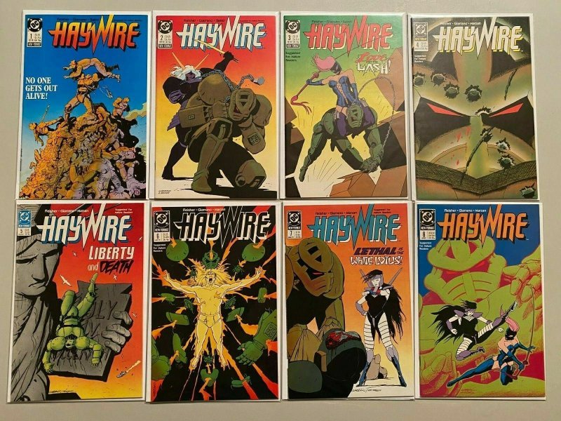 Haywire set #1-13 8.0 VF (1988)