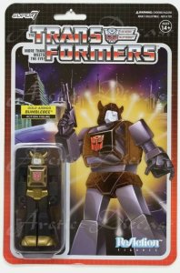 Super 7 Transformers Reaction 2020 Target Exclusive Gold Armor Bumblebee Figure