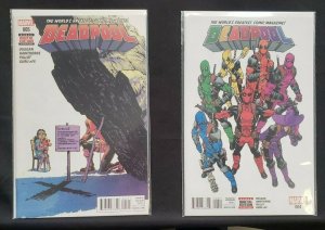 DEADPOOL 5PC (VF/NM)DEADPOOL VS SABRETOOTH, DEADPOOL 2099, IT HAD TO BE YOU 2016