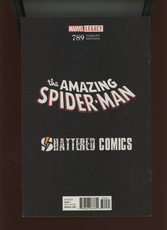 (2017) The Amazing Spider-Man #789: SHATTERED COMICS VARIANT! (9.2 OB)