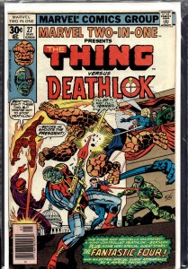 Marvel Two-in-One #27 (1977) Deathlok