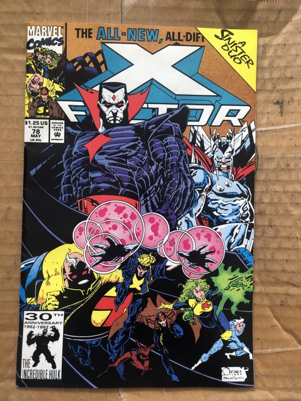 X-Factor #78 Direct Edition (1992)