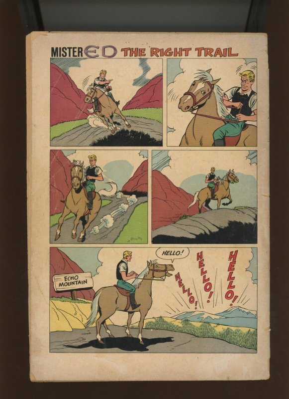 (1962) Mister Ed, The Talking Horse #1295: SILVER AGE! PHOTO COVER! (3.0/3.5)
