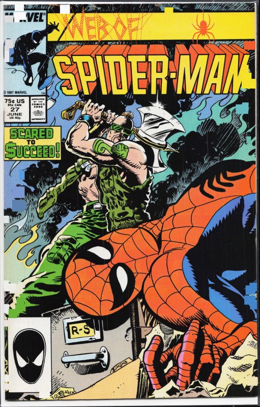 Web of Spider-Man #27 (1987) Spider-Man