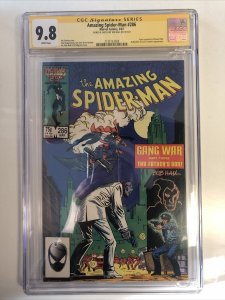 Amazing Spider-Man (1987) #286 (CGC 9.8 SS WP) Signed & Sketch Bob Hall