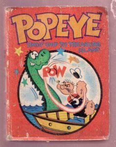 Popeye, Ghost enviar a la isla del tesoro, 1967, #2008 BLB G/en muy buena condición 