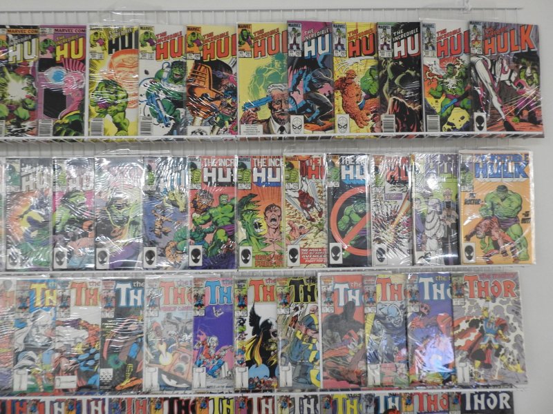 Huge Lot 160+ Comics W/ Hulk, Thor, Fantastic Four, Avengers, X-Men! Avg VF- !