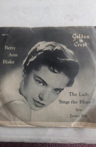 Betty ann Blake Lady sings the blues rare 45