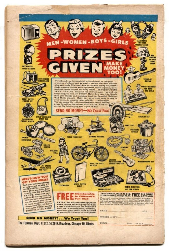 Chamber of Clues #27  1955 - Harvey  -G- - Comic Book