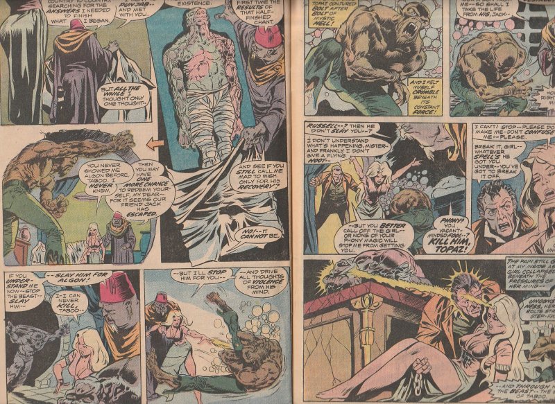 Werewolf By Night #  13  1st Appearance of Topaz