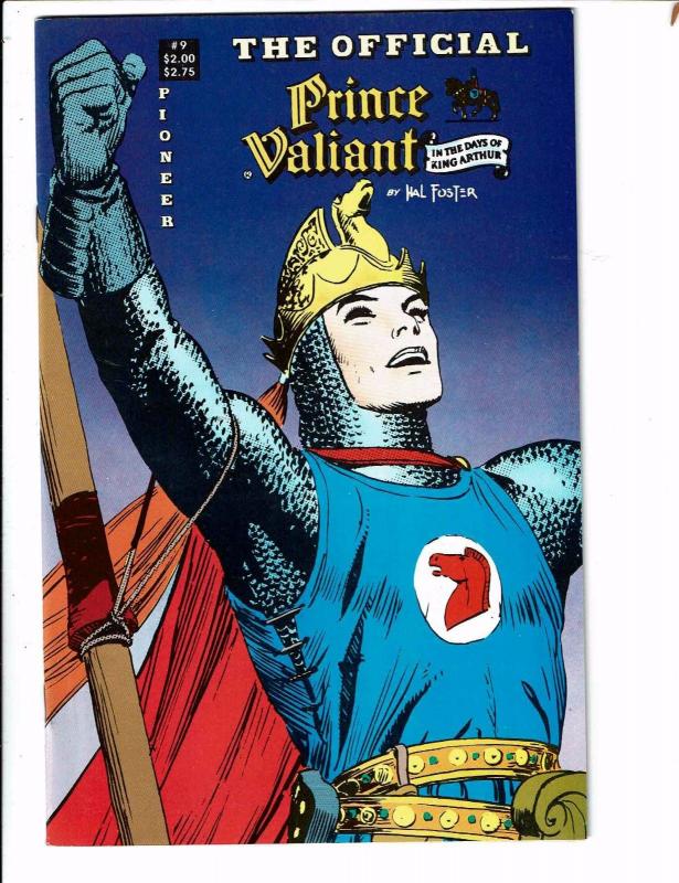 5 The Official Prince Valiant Pioneer Comics # 6 7 8 9 10 VF/NM Hal Foster J86