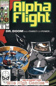 ALPHA FLIGHT (1983 Series)  #91 Good Comics Book 
