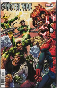 Sinister War #1 Bagley Variant Cover (2021) Spider-Man