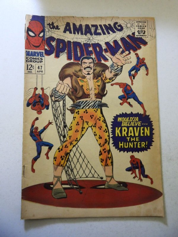 The Amazing Spider-Man #47 (1967) VG Condition 1 spine split