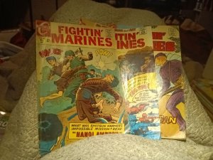 fightin Marines 82 100 108 Charlton Comics Bronze Age lot run set collection