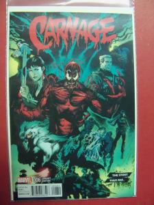 CARNAGE #006 VARIANT COVER  VF/NM (9.0) OR BETTER MARVEL COMICS