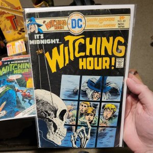 The Witching Hour 60 1975 DC Comics horror FINE- 