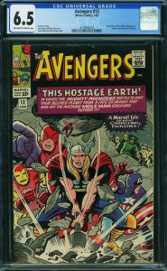 AVENGERS #12, CGC 6.5 FN+