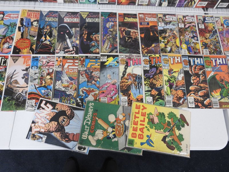 Huge Lot 140+ Comics W/ Rom, Thing, Supreme Powers, +More! Avg FN+ Condition!